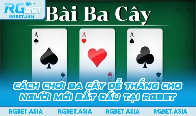 Cách Chơi Ba Cây Dễ Thắng Cho Người Mới Bắt Đầu Tại RGBET