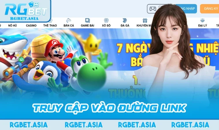 Truy cập vào đường link